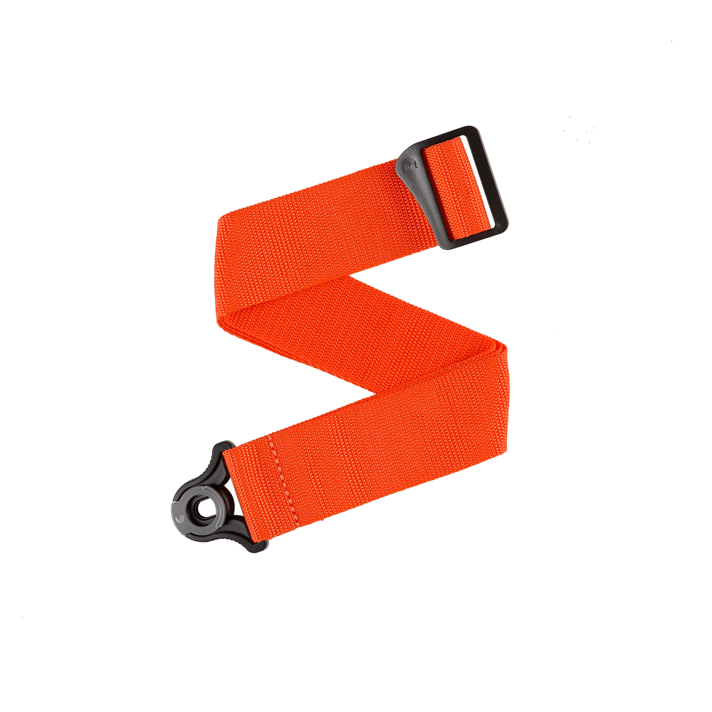 Auto Lock Gitarrengurt Orange